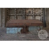 Oude Metalen Koffer | India | H25 x B68 x D36 cm