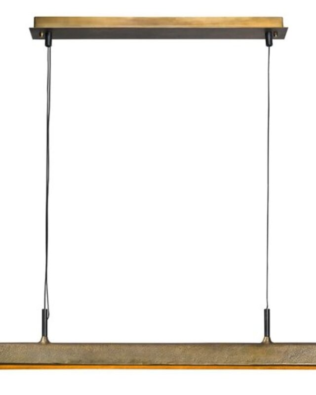 Frezoli Stretto Hanglamp | Donker Messing | L250 cm