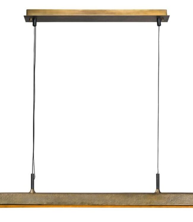 Frezoli Stretto Hanglamp | Donker Messing | L250 cm