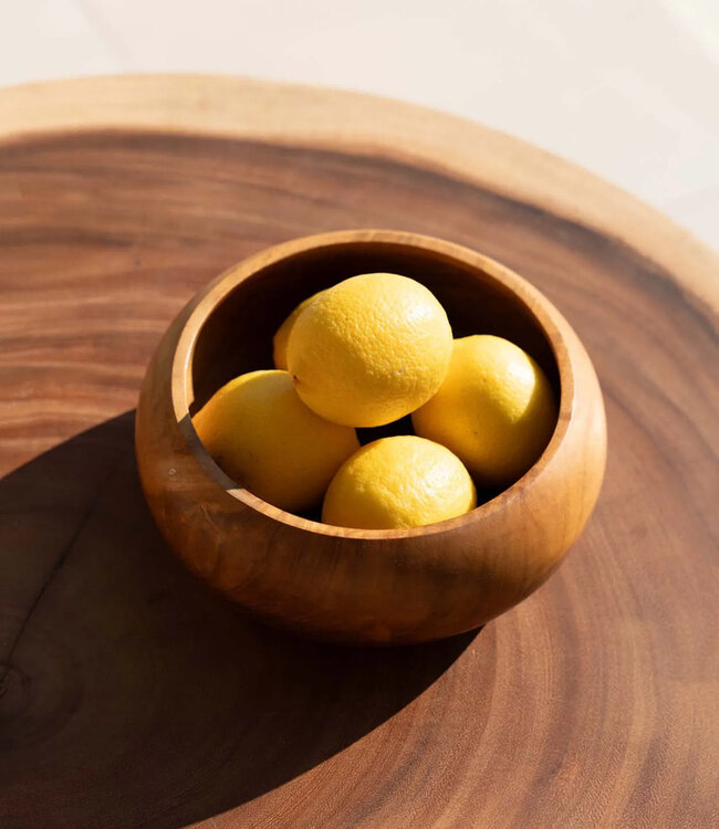 Bazar Bizar De Teak Root Fruitschaal