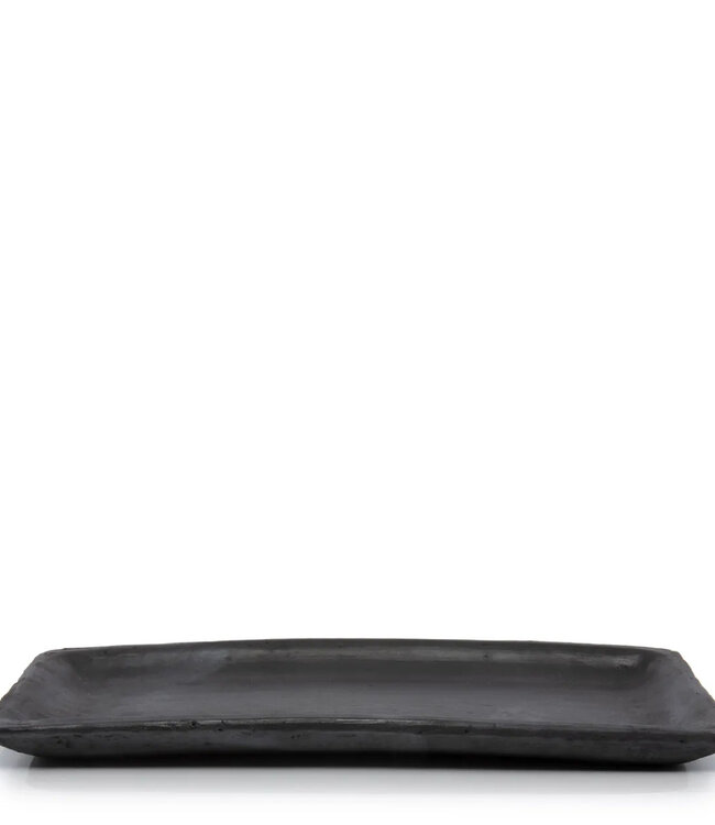 Bazar Bizar Het Burned Sushi Bord - Zwart - M