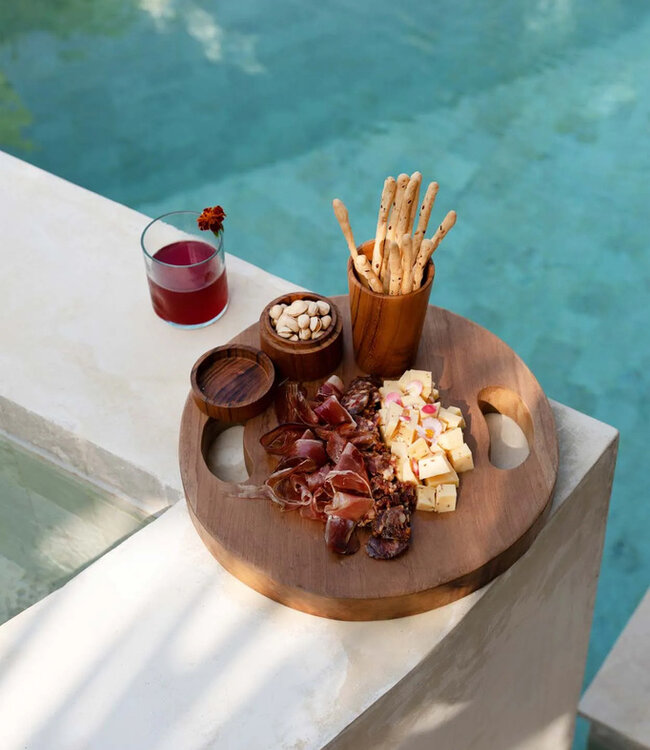 Bazar Bizar De Teak Root Snijplank - L