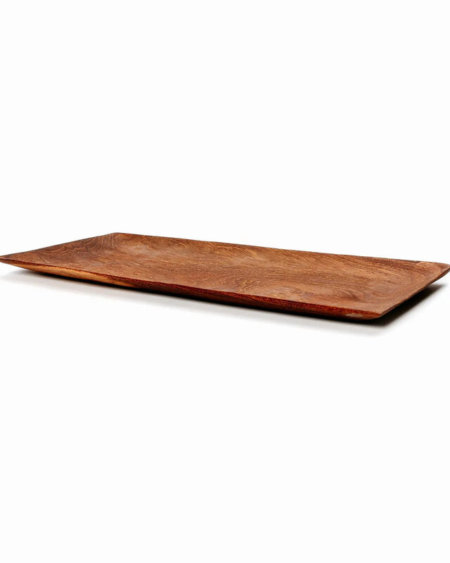 Bazar Bizar De Teak Root Sushi Bord - M