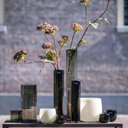 DutZ Windlicht Cilinder | Smoke | 5 Maten