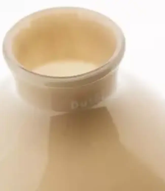 DutZ Vaas Bottle Bucca | Beige | H30 x D29 cm