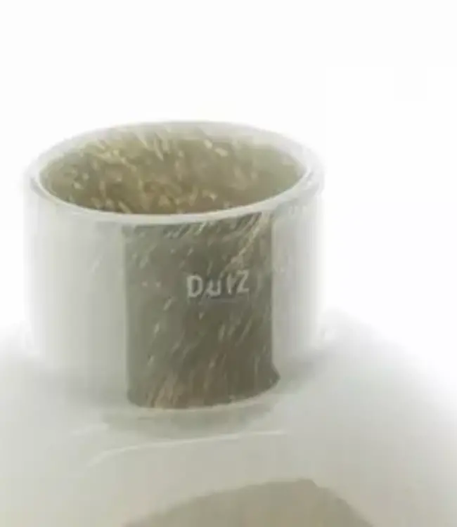 DutZ Vaas Grando | Taupe | H34 x D32 cm