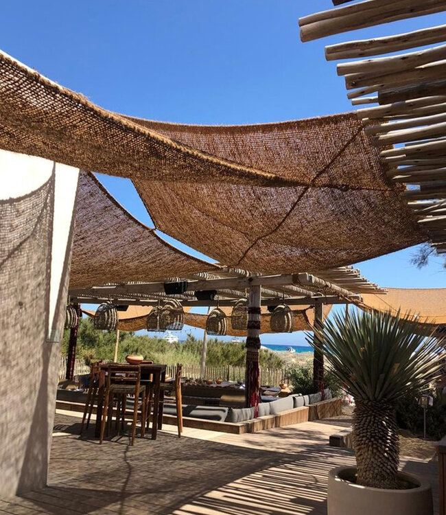 Bazar Bizar De Coco Shade Rechthoekig - Naturel - 500x300