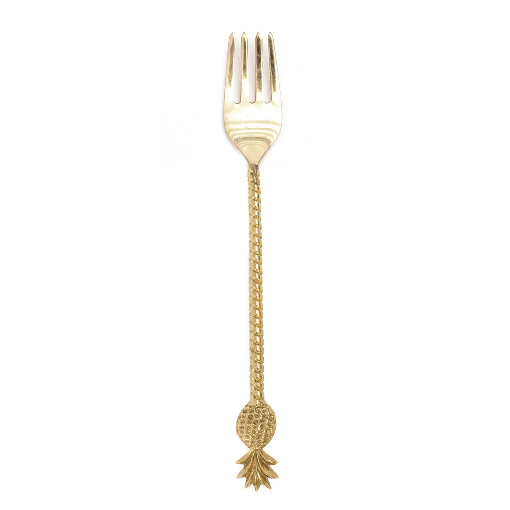 Bazar Bizar De Ananas Vork - Goud