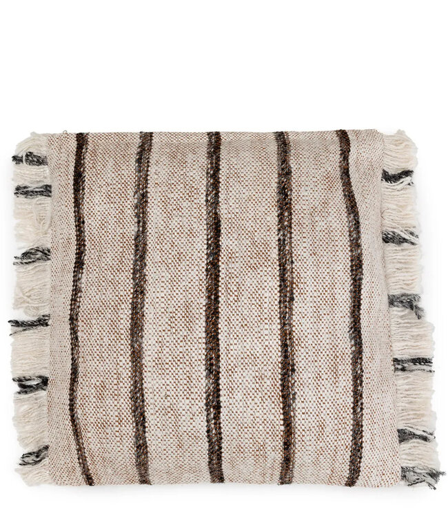 Bazar Bizar De Oh My Gee Kussenhoes - Bohemian Wit - 60x60