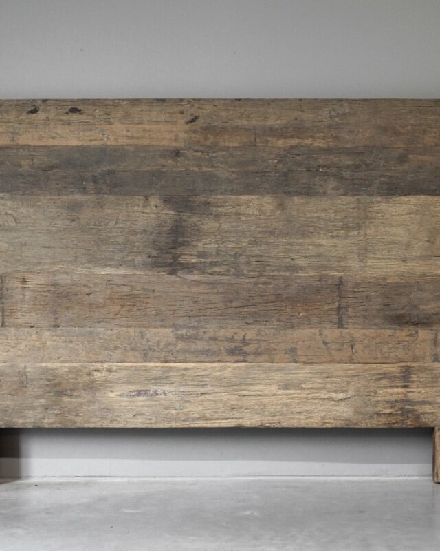 Be-Uniq Bed Hoofdbord | Oud Hout | H140 x B200 x D5 cm