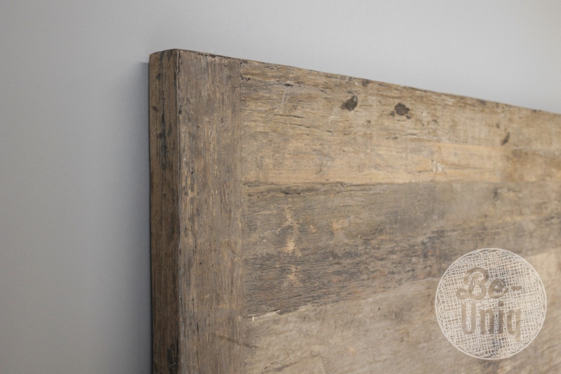 Be-Uniq Bed Hoofdbord | Oud Hout | H140 x B200 x D5 cm