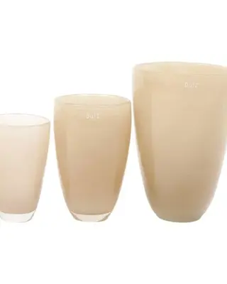 DutZ Bloemenvaas | Beige | 3 Maten
