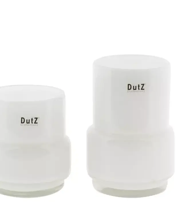 DutZ Vaas Maartje | Wit | H22 x D12 cm