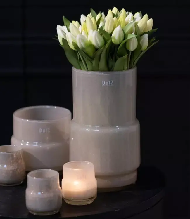 DutZ Kaarsenglas Maartje | H8 x D8 cm | 8 Kleuren!