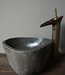 Rene Houtman Kleine Stenen Waskom + Spoelgat | B29 x D27 x H12,5 cm