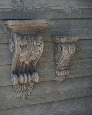Il Cupido Wandconsole | Beton | H52 x B23 x D16,5 cm