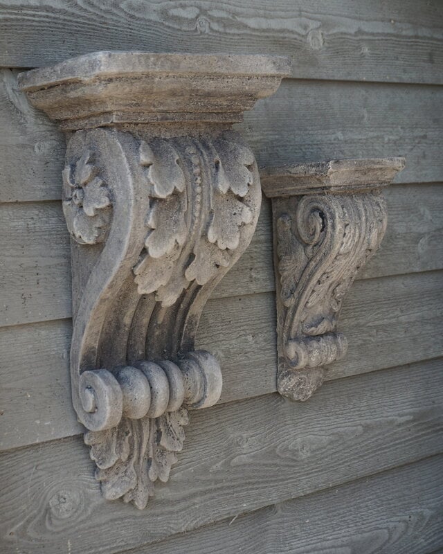 Il Cupido Wandconsole | Beton | H52 x B23 x D16,5 cm