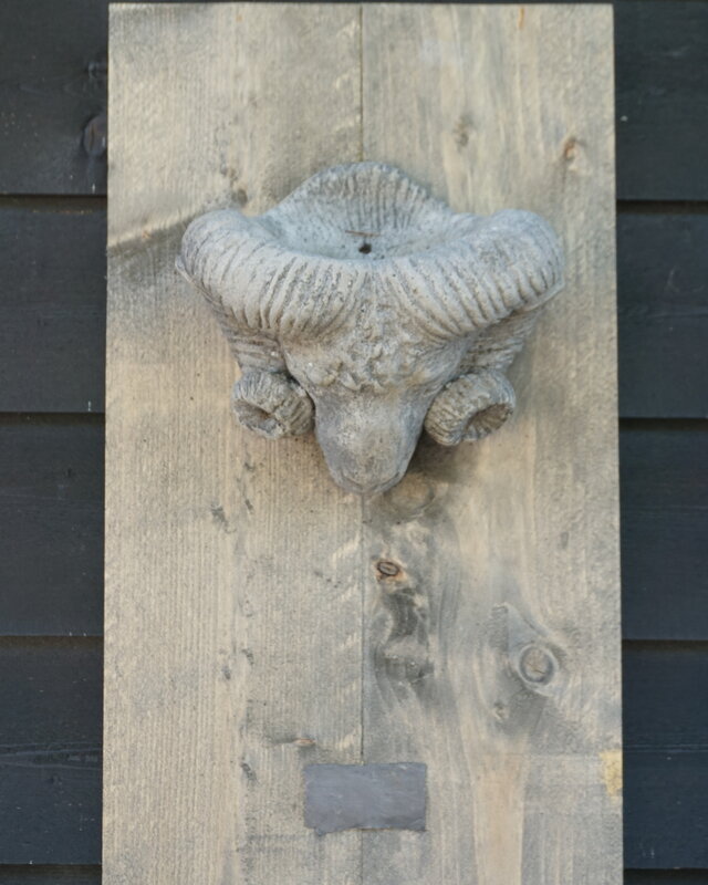 Il Cupido Houtenlijst Ramskop | H70 x B39 x D3,5 cm