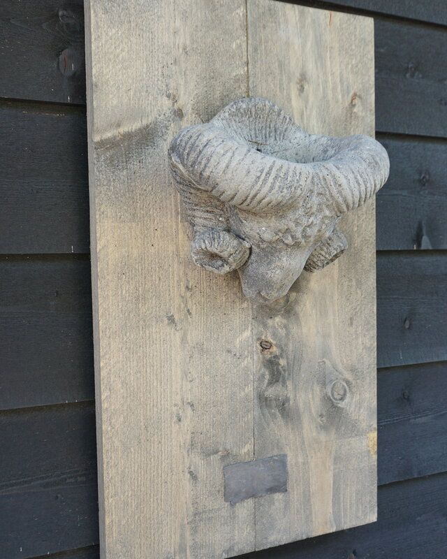 Il Cupido Houtenlijst Ramskop | H70 x B39 x D3,5 cm