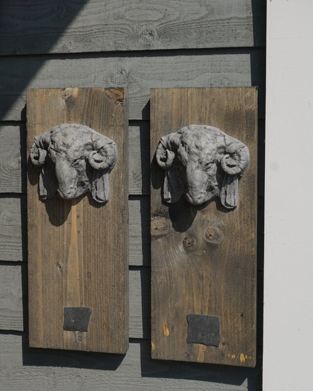 Il Cupido Houtenlijst Ramskop | H50 x B19,5 x D3,5 cm