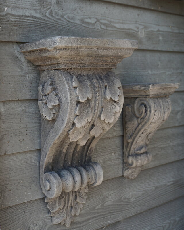 Il Cupido Wandconsole | Beton | H33 x B13 x D13 cm