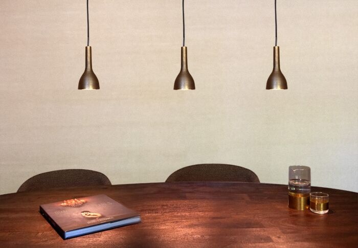 Frezoli Hanglamp Tulipi | Donker Messing | L270 cm