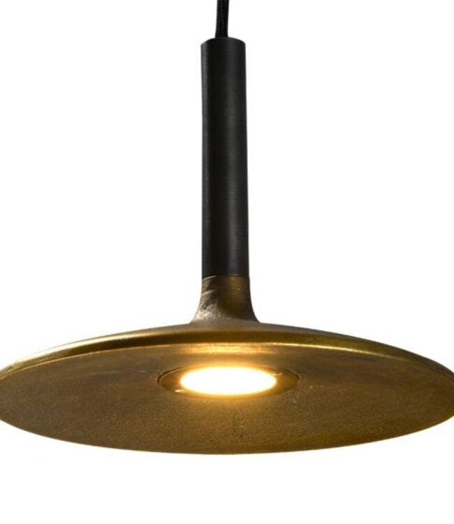 Frezoli Hanglamp Fluente | Small | Donker Messing | H14 cm