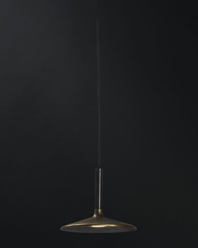 Frezoli Hanglamp Fluente | Small | Donker Messing | H14 cm