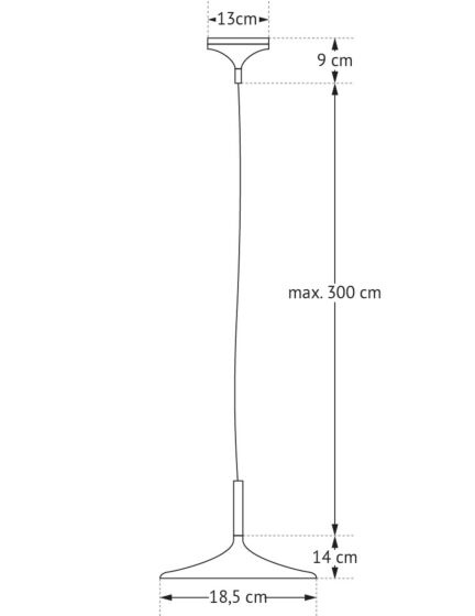 Frezoli Hanglamp Fluente | Small | Donker Messing | H14 cm