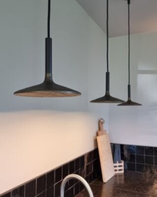 Frezoli Hanglamp Fluente | Small | Donker Messing | H14 cm