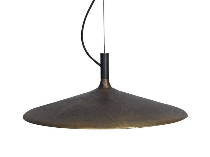 Frezoli Hanglamp Fluente XL | Donker Messing | 48 cm