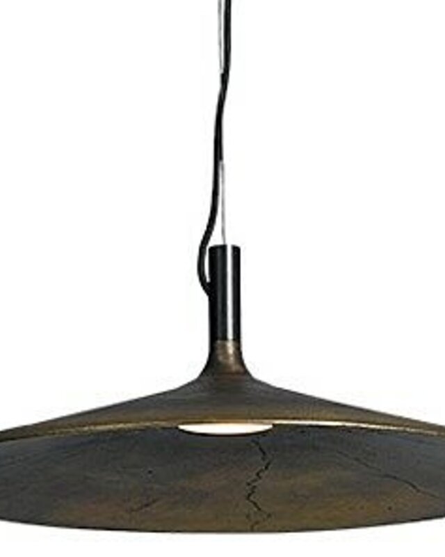 Frezoli Hanglamp Fluente XL | Donker Messing | 48 cm