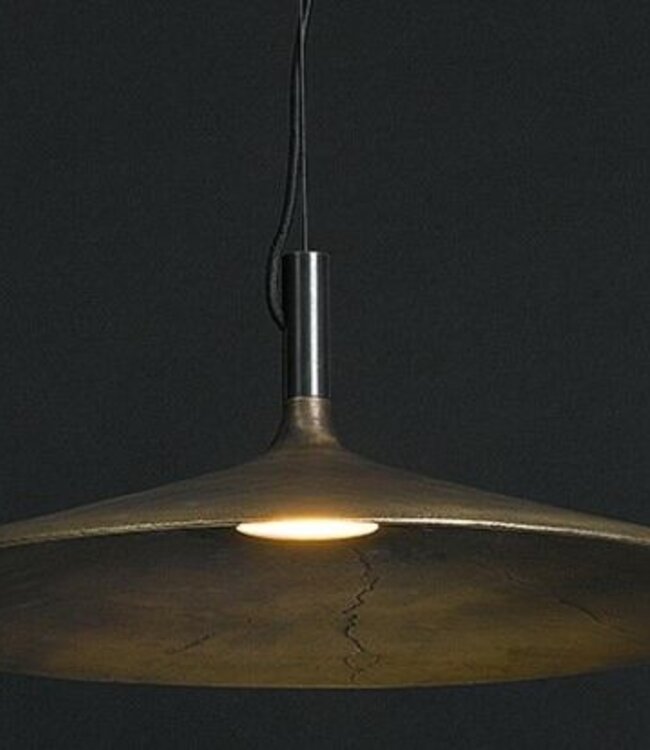 Frezoli Hanglamp Fluente XL | Donker Messing | 48 cm