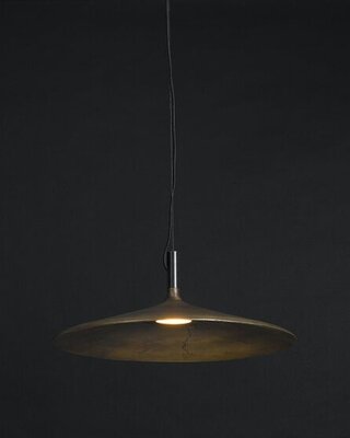 Frezoli Hanglamp Fluente XL | Donker Messing | 48 cm
