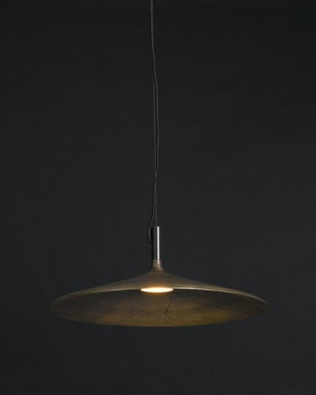 Frezoli Hanglamp Fluente XL | Donker Messing | 48 cm