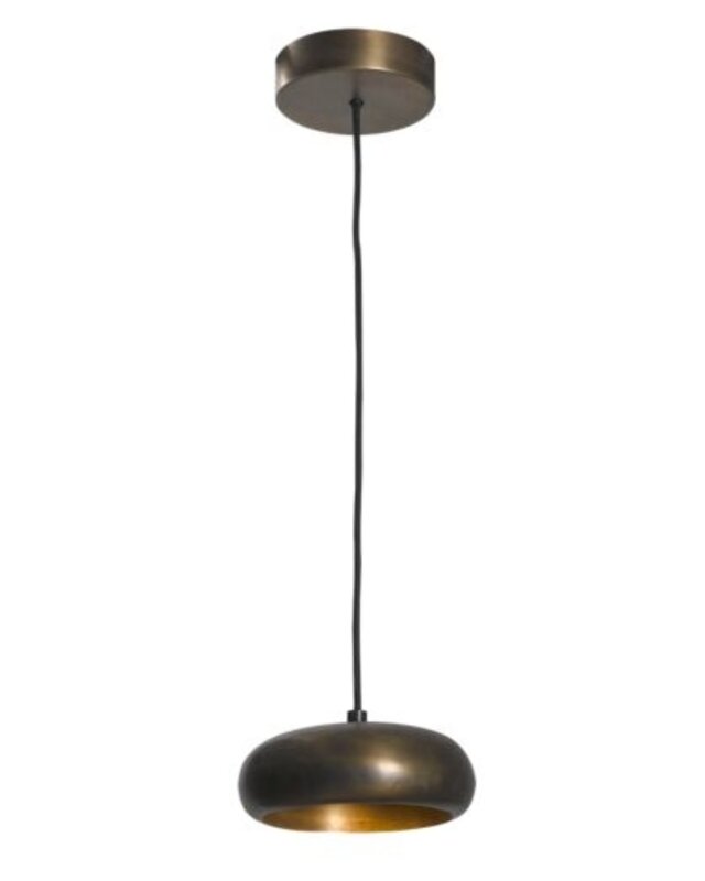 Frezoli Hanglamp Pebble | Donker Messing | 18 cm