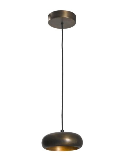 Frezoli Hanglamp Pebble | Donker Messing | 18 cm