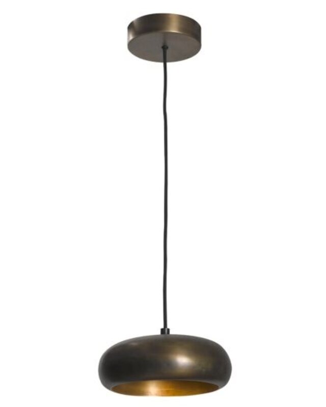 Frezoli Hanglamp Pebble | Donker Messing | 22 cm
