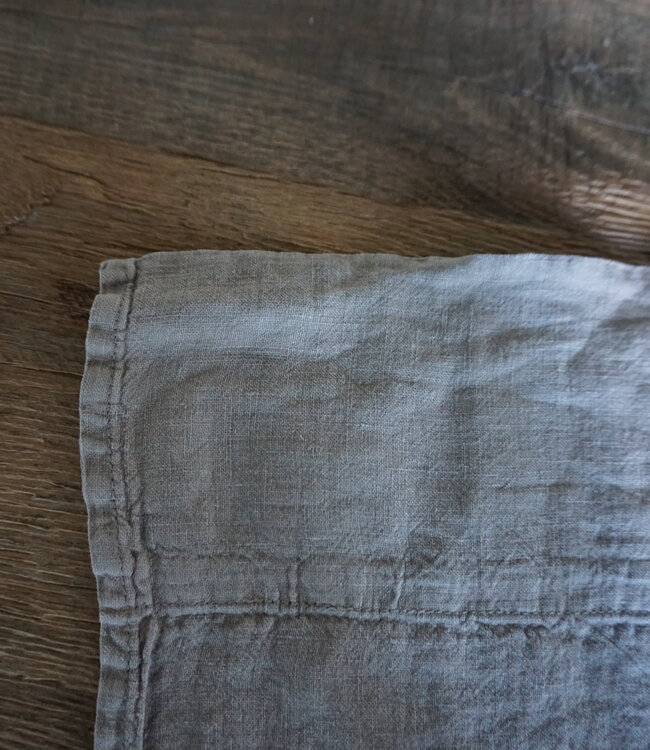 Luksa Home Collection Gordijn Taupe | 100 % Linnen | 270 h x 155 b