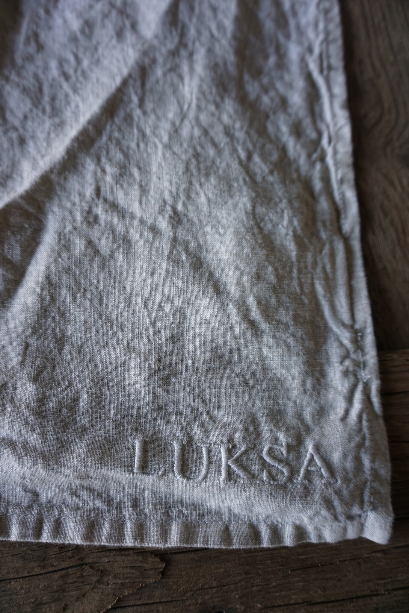 Luksa Home Collection Gordijn Naturel Beige | 100 % Linnen | 270 h x 155 b