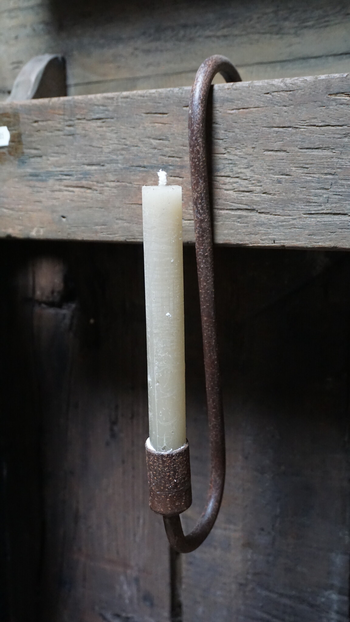 Rene Houtman Glashaak | Kaarshouder | Roest | H30 cm