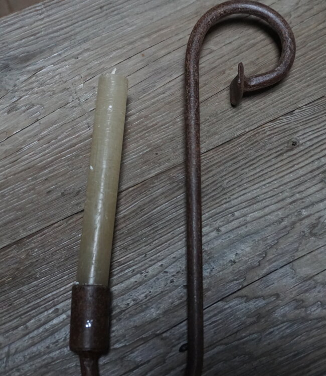 Rene Houtman Glashaak | Kaarshouder | Roest | H30 cm