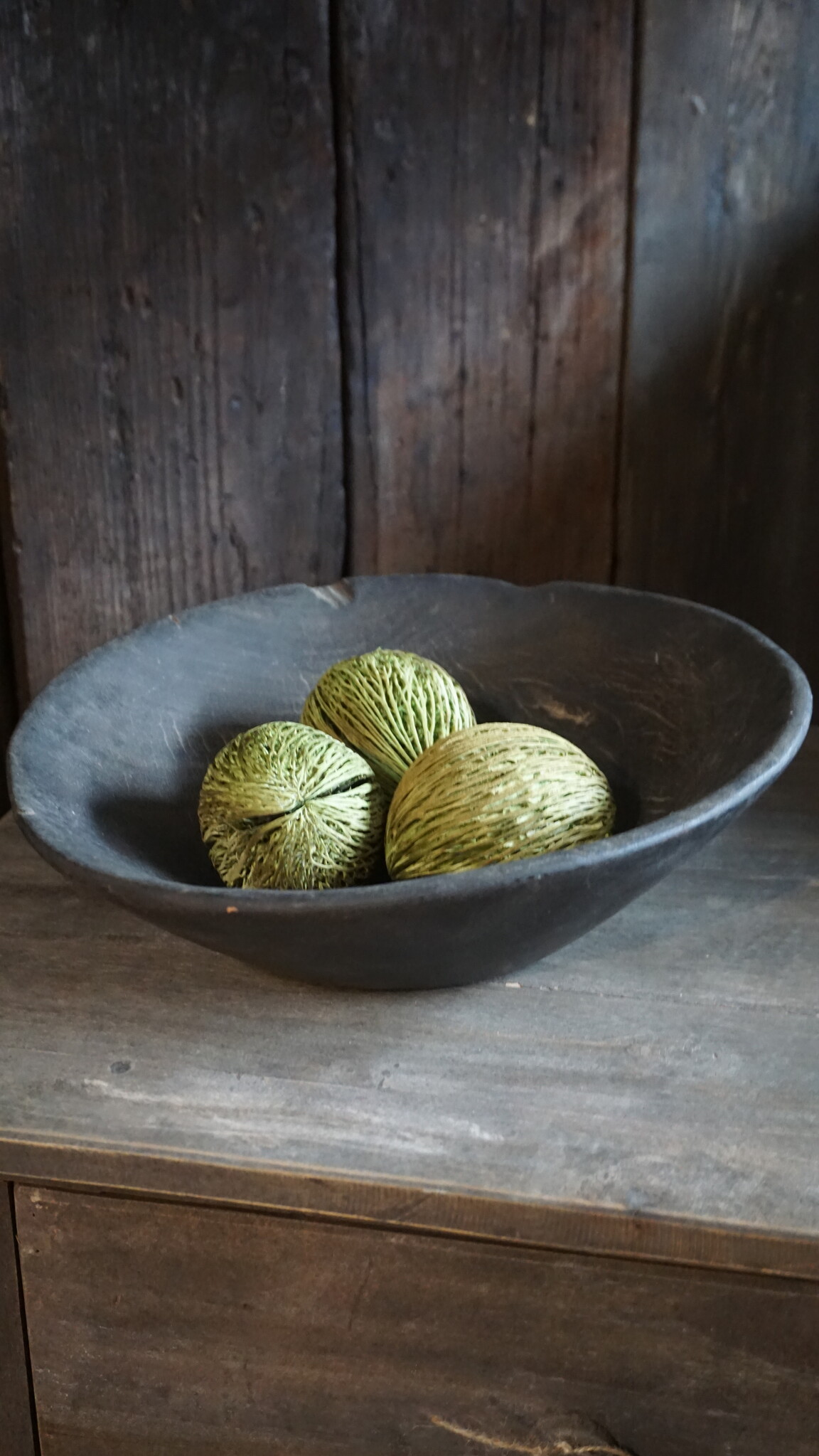 Rene Houtman Chapati Schaal Oud Hout | H8 x D30 cm
