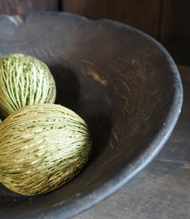 Rene Houtman Chapati Schaal Oud Hout | H8 x D30 cm