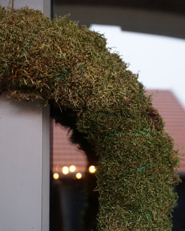 Rene Houtman Moskrans | Groen | 43 cm