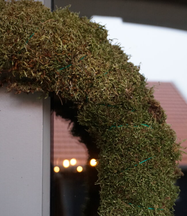 Rene Houtman Moskrans | Groen | 43 cm