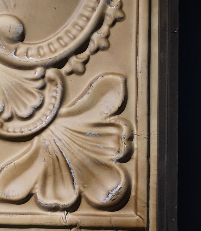 PTMD Schilderij Paneel | IJzer & Hout | 97 x 97 cm