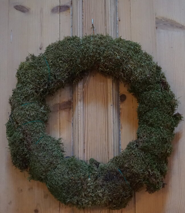 Rene Houtman Moskrans | Groen | 43 cm