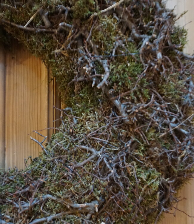 Rene Houtman Krans Bonzai Mos | Ø60 cm