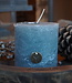 Brynxz Stompkaars Rustic | Grey Blue | H10 x D10 cm